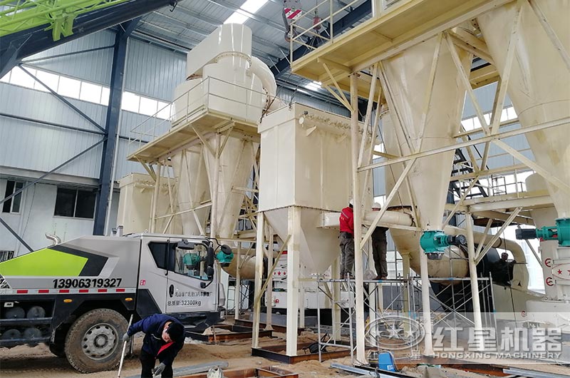 紅星機(jī)器為客戶承建的磨粉機(jī)現(xiàn)場(chǎng) 紅星機(jī)器為客戶承建的磨粉機(jī)現(xiàn)場(chǎng)