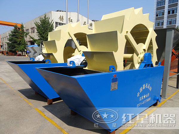 單葉輪式洗砂機(jī)，占地小，處理量小